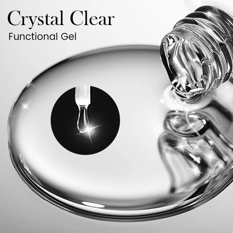 NovaGlow™ Builder & Base Gel Collection – Professional Nail Strengthening & Shine Set