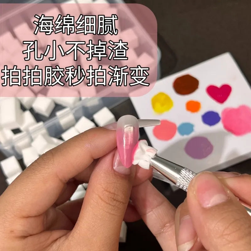 NovaGlow™ Nail Sponge Design Set