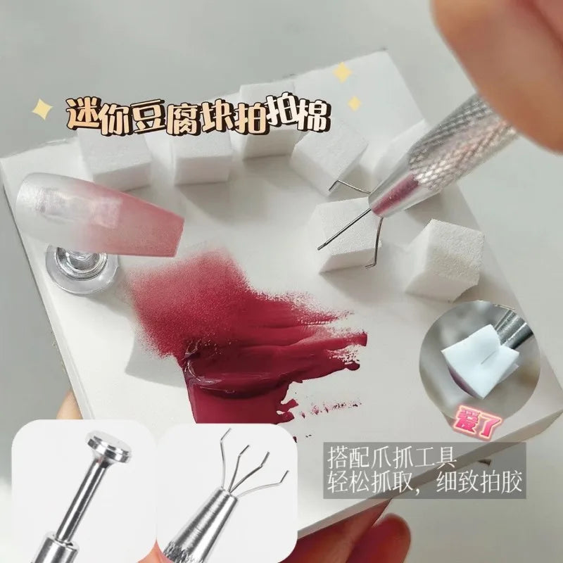 NovaGlow™ Nail Sponge Design Set