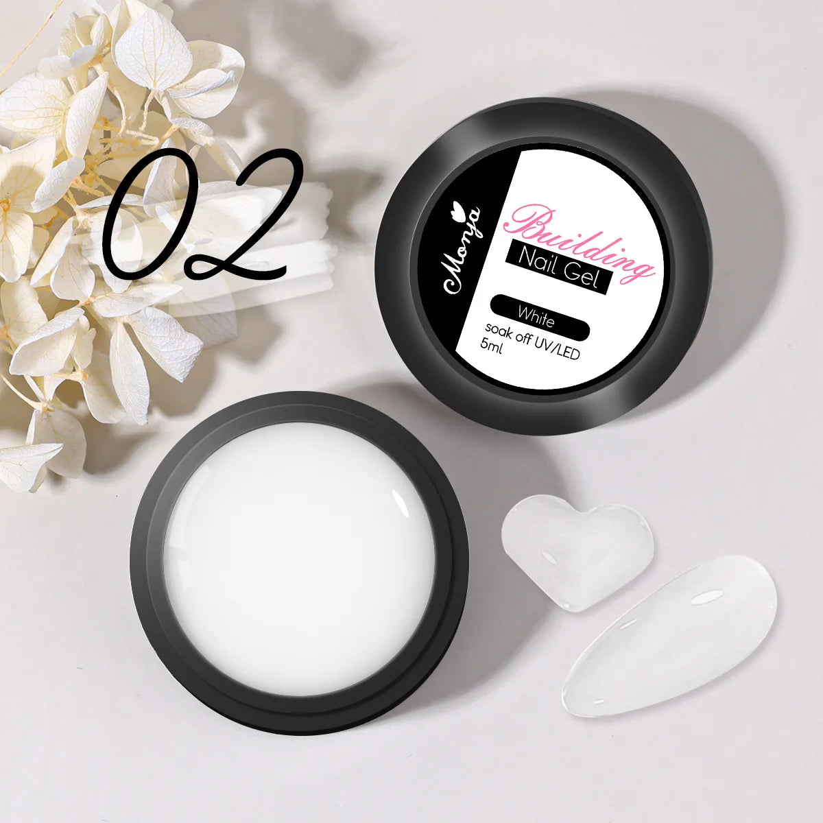 NovaGlow™ Sculpting Gel – 3D Clear Non-Stick Extension Gel for Nail Art & Shaping