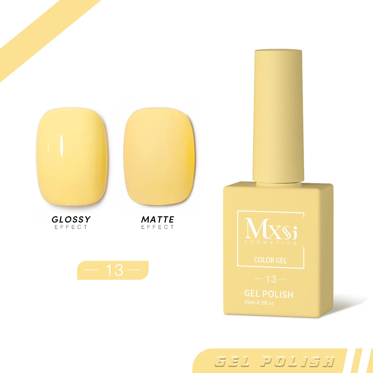 NovaGlow™ Classic Gel Polish – 15ml Glossy & Matte Collection
